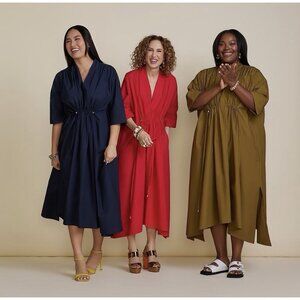 Carla Rockmore Everywhere Everyday Shirt Dress Geen Size XL